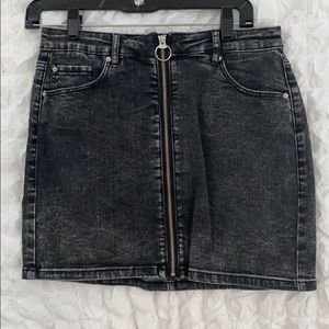 Garage Jean Skirt